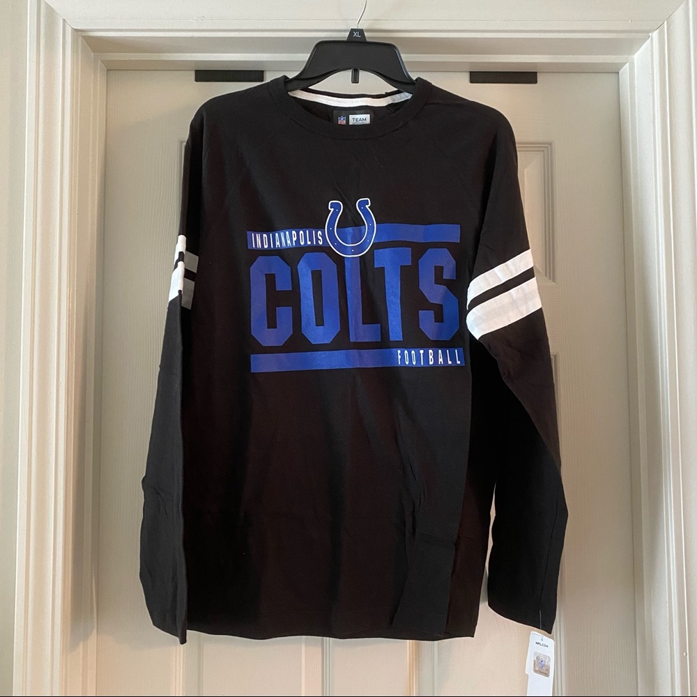 NFL Team Apparel Colts Long Sleeve Shirt. BRAND NEW W/TAGS!!
